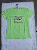 t-shirt manche court fille