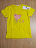 t-shirt manche court fille