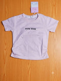 t-shirt manche court fille