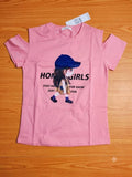 t-shirt manche court fille