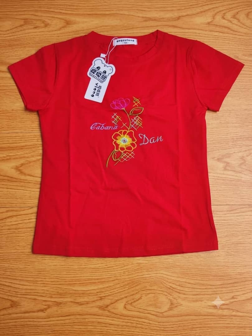 t-shirt manche court fille