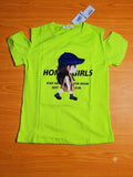 t-shirt manche court fille